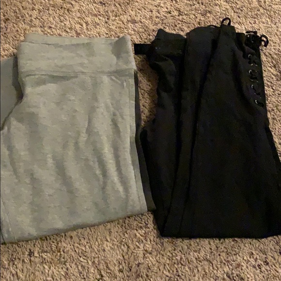 Express Pants - Leggings black and grey